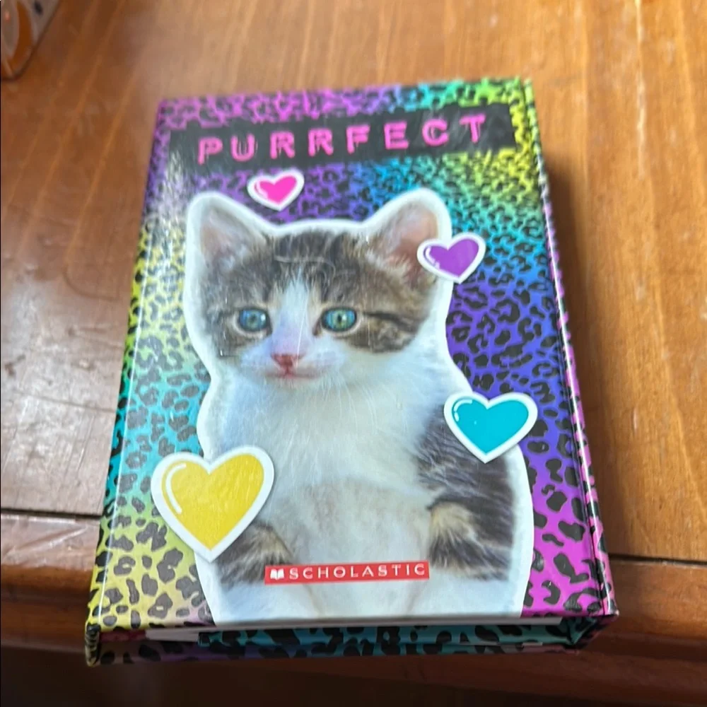 Scholastic Colorful Cat Agenda Notebook